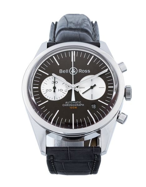 Bell and Ross Vintage 126 BRG126-BRN-ST/SCR